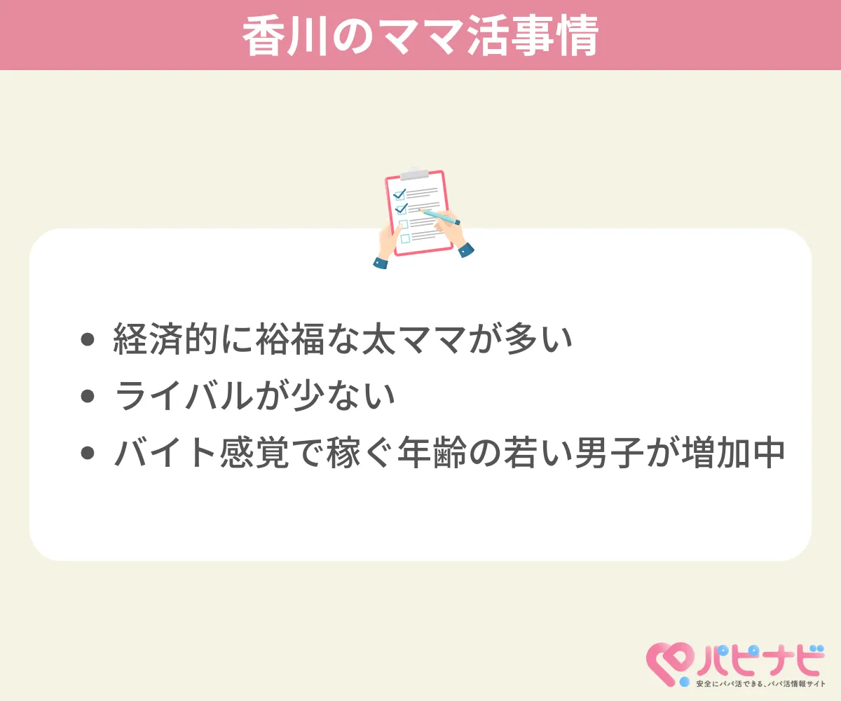 香川県のママ活事情